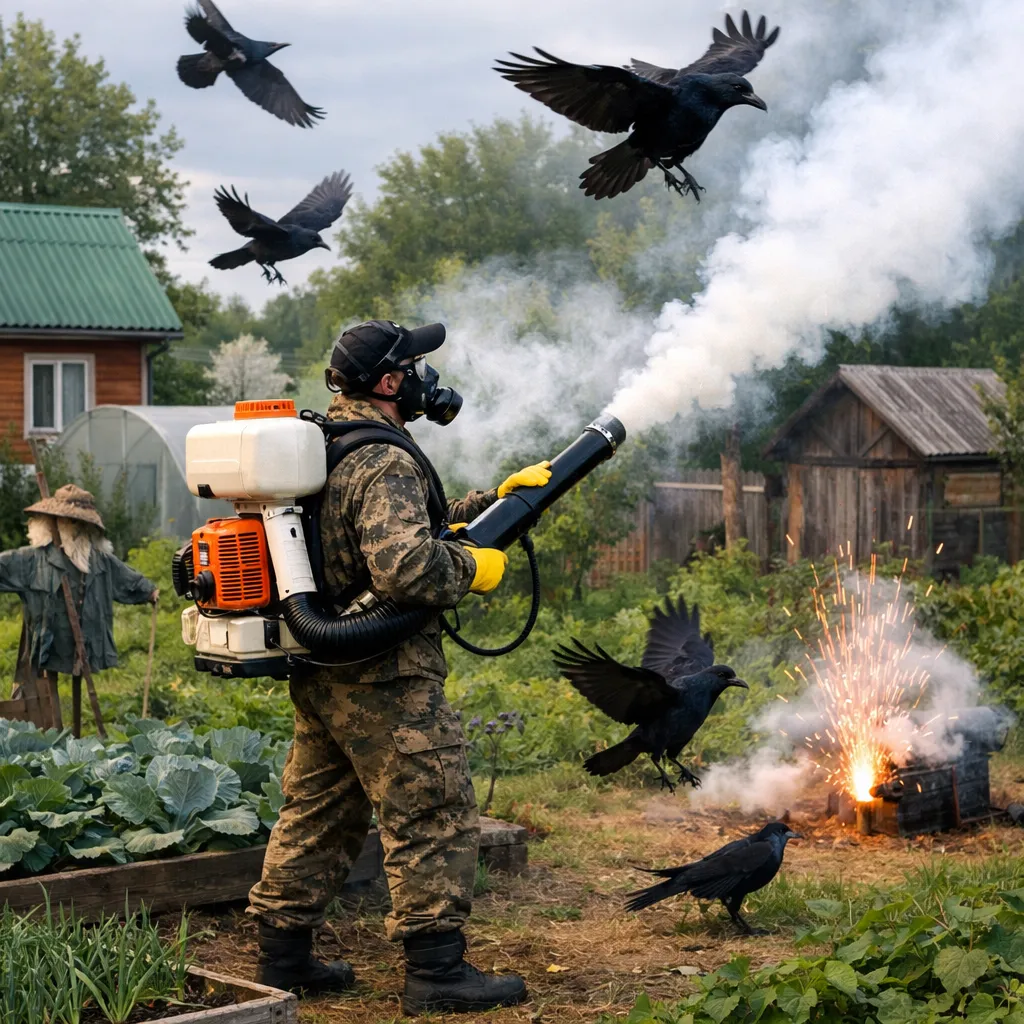 Эффективная борьба с птицами 